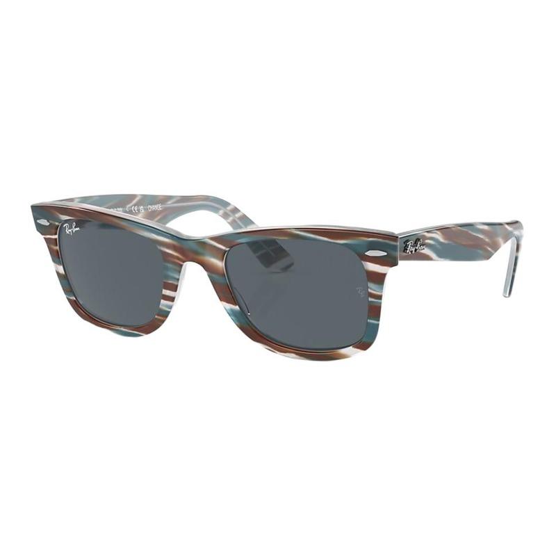 RAYBAN Квадратные Солнцезащитные Очки Унисекс Стиль для Пары 0RB2140F-1407R5