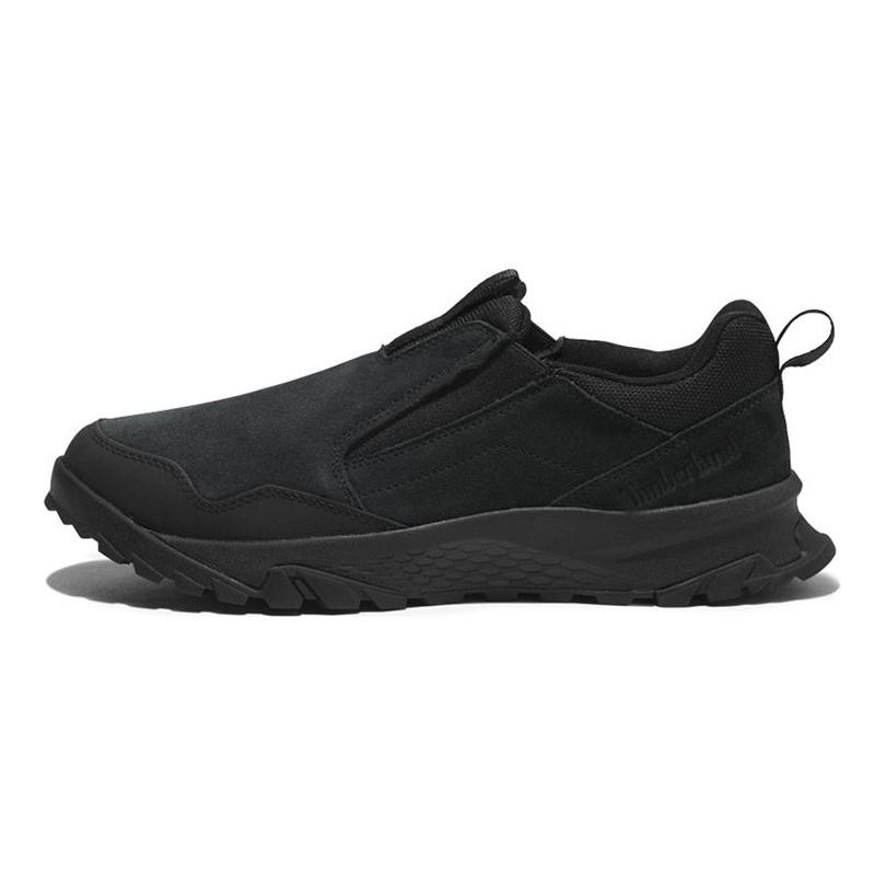 Timberland Lincoln Peak кожаные удобные спортивные прочные повседневные туфли с низким верхом мужские туфли черного цвета A2M4Y015