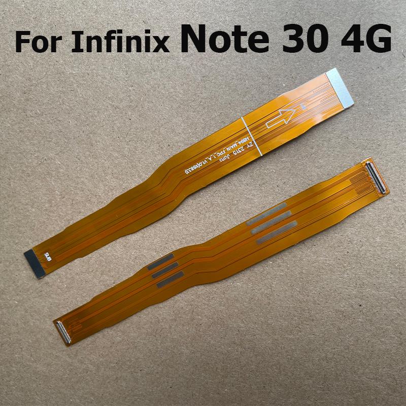 Для Infinix Note 30 Pro 4G 5G Плата PCB Разъем Док-станции Шлейф Новая Основная Плата Материнская Плата Гибкий Шлейф Запчасти