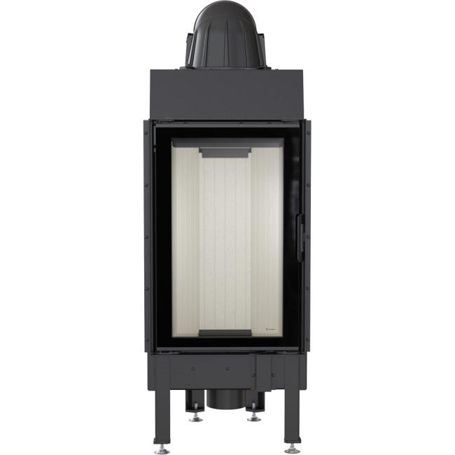 Steel fireplace KRATKI NADIA 9 kW Ø 200 self closing door
