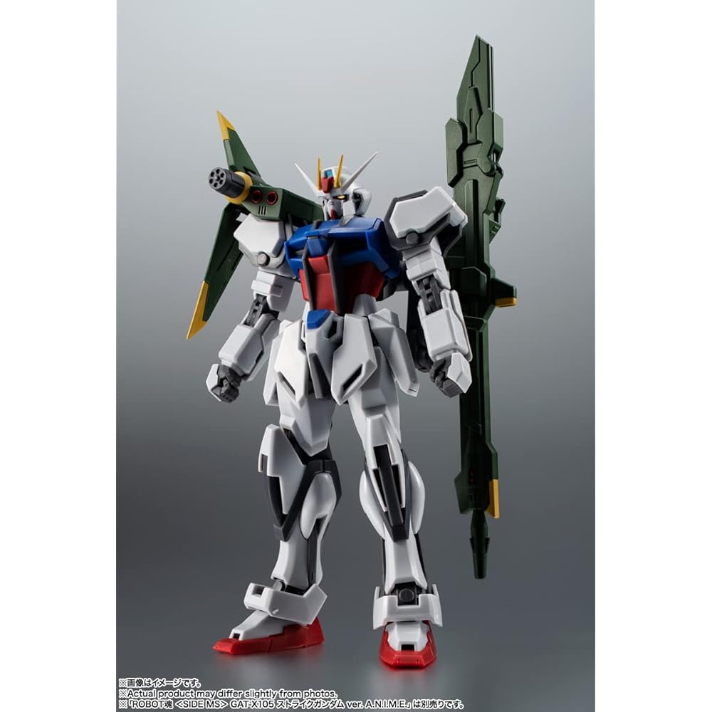 TAMASHII NATIONS Robot Spirits AQM/E-X03 Сет с запускателем Striker и деталями эффектов 130 мм Покрашенная экшн-фигурка ABS ПВХ