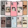 Cute Cat Phone Case For Xiaomi Redmi Note 13 12 5G 11 10 Pro Plus 4G 9S 9 8 7 9T 13C 10C 9C 9A Soft Silicone Cover