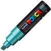 Paint Marker - POSCA - Broad Bevelled Tip - Metal Green - 8 Mm - Opaque