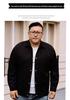 2025 Spring/Autumn Thin Plus Size Men's Business Casual Administrative Jacket