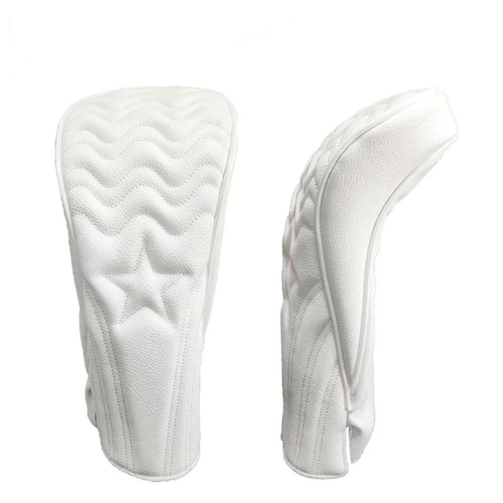 Чехол на голову для гольфа из ПУ кожи Водонепроницаемый протектор для гольф-клуба Чехол для гольф-дерева Драйвер Фарвей