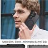 UYUXIO Магнитный держатель для телефона Чехол для телефона Samsung Galaxy S26 S25 S24 S23 Ultra Plus S22 Матовый чехол для телефона с подставкой
