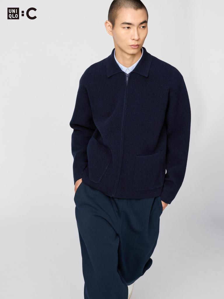 Uniqlo Knitted Full Zip Jacket