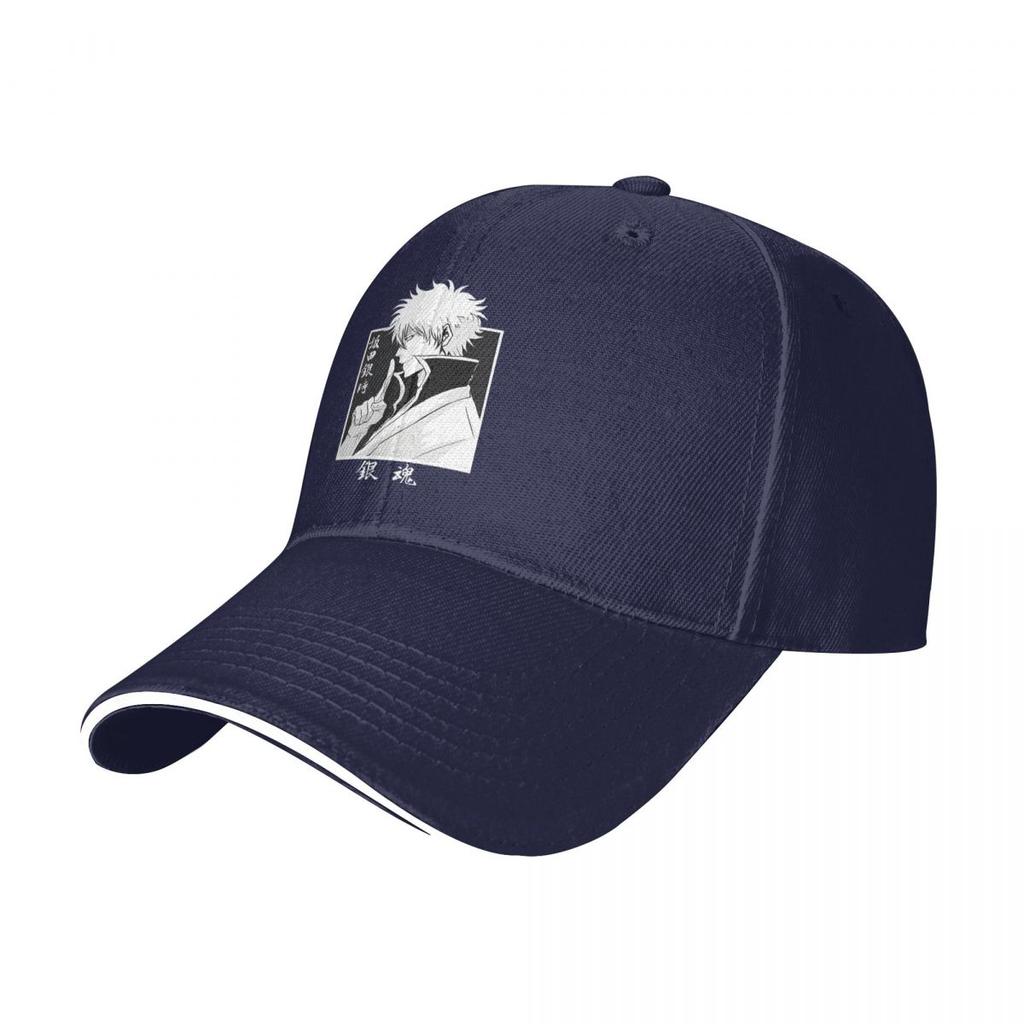 Gintama Sakata Gintoki Breathable Design Cap Female Womens Cap Mens Baseball Cap
