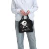 Custom Skellingtones Skull Lunch Bag Women Thermal Cooler Insulated Lunch Box for School