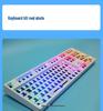 DIY Набор для сборки кастомной RGB беспроводной Bluetooth механической клавиатуры (84/61/68/87/98/100/108-клавишные)