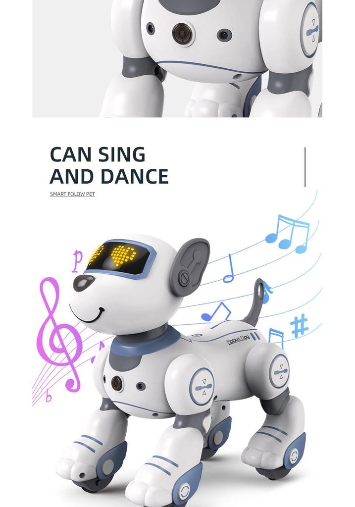 Smart Programmable Robot Dog: Interactive Touch-Responsive Electric Pet and Educational Toy