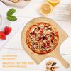 Лопатка для пиццы с длинной ручкой, бамбуковая лопатка для пиццы, скошенная лопатка для пиццы, многофункциональная лопатка для переворачивания пиццы, подвешивание пиццы