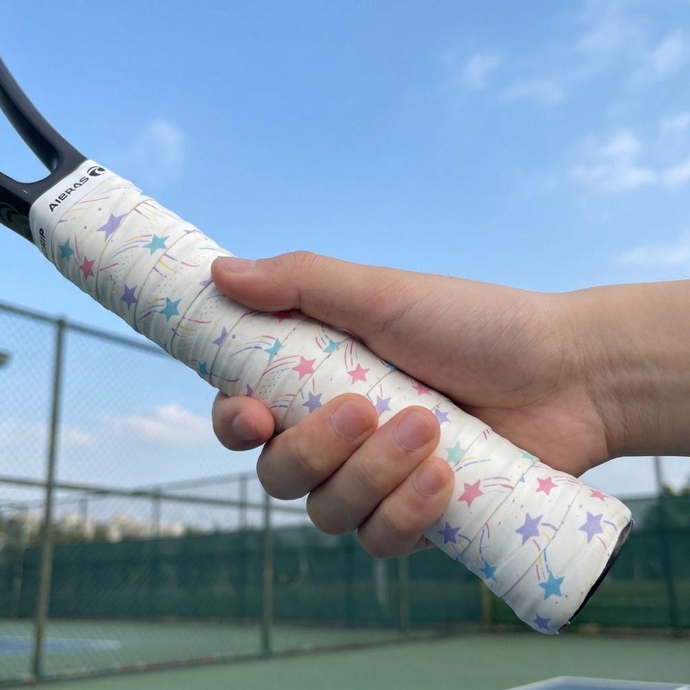 3D Printed Surface Tennis Badminton Grip Tape Quickly Self-adhesive Grip Daily Training