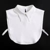 Classic Mens Shirt Fake Collar Detachable White Collars for Women Office Lady Work Half Shirt False Collar Clothing Accessories