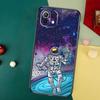 Cartoon Space Astronaut Case For Xiaomi 13 14 15 Ultra 11T 12T 13T 14T Pro POCO X7 Pro X3 X5 F5 F6 M6 X6 Pro Cover