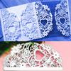 Lace Love Card Metal Stencil Embossing Cutting Dies for Diy Scrapbooking Paper Stamps for Card Embossing Craft Decor