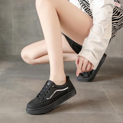 Маленькие белые туфли женские новые весна и осень 2025 корейская версия универсальные нескользящие на одной педали не натирающие мягкие спортивные и повседневные кеды