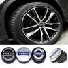 4Pcs ABS 64mm Car Wheel Center Hub Center Cap Rim Hub Dustproof Cover Emblemem For Volvo S60 S60L S80 S80L S90 V40 V60 V90 XC60