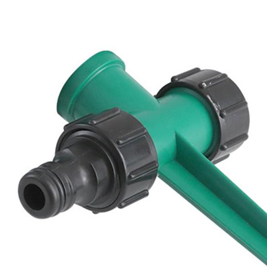 2 шт. вилка для полива с двойной головкой, садовый шланг, спринклерный разъем для орошения, заземляющий кол для газона