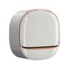 Soap Box Non Perforated Wall Mounted Household Soap Box High-end Drain with Lid Light Luxury Bathroom Soap Storage Rack