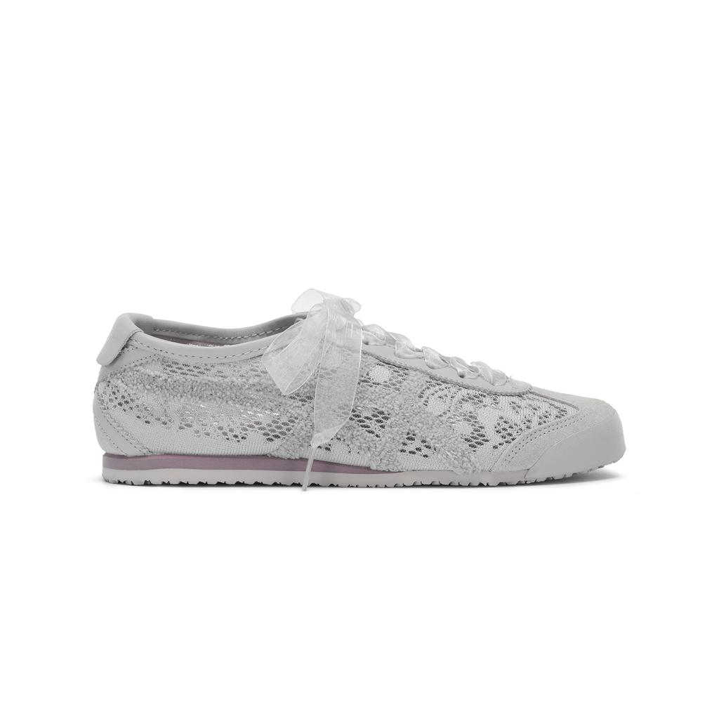 ONITSUKA TIGER Mexico 66 Тканевые Модные Универсальные Нескользящие Повседневные Кроссовки Унисекс Легко-Серые 1183C563-020