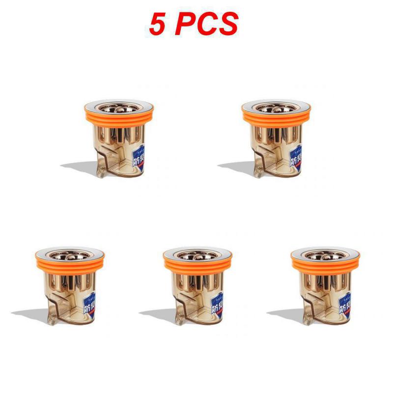 Туалет Душ Пол Слив Предотвращение Обратного потока Канализационный сердечник для Кухни Ванная Комната Анти Запах Напольный Фильтр-Фильтр Канализационный сердечник-Дом