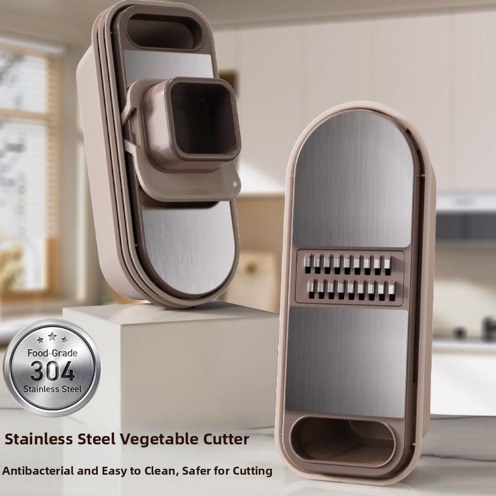 Manual Vegetable Cutter with Hand Protector Vegetable Slice Efficient Cucumber Slicer  Home Cooking