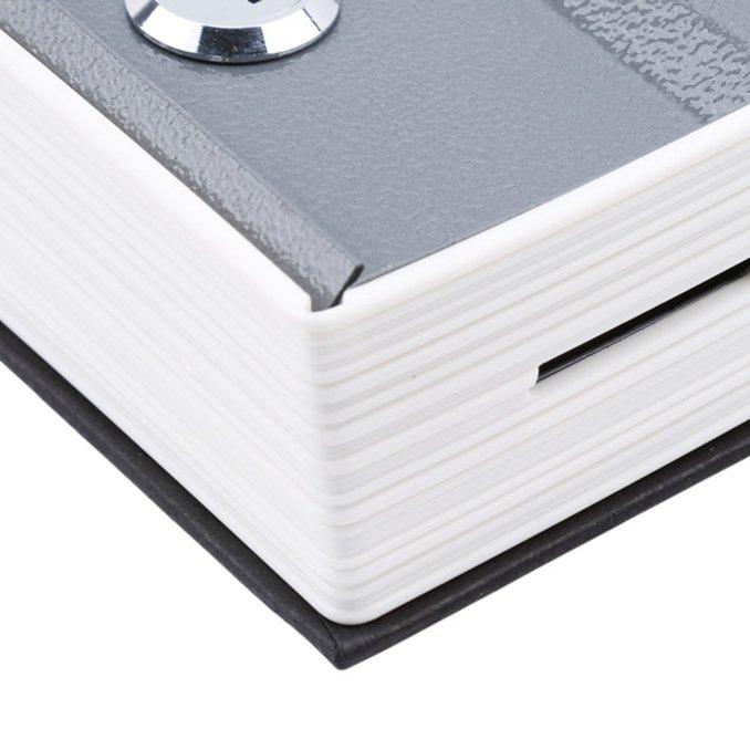 Портативная детская копилка с замком, многофункциональный мини-сейф в виде книги для хранения денег и секретных сокровищ