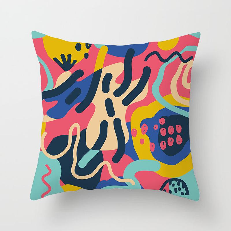 New Abstract Painting Pillowcase Matisse Series Pillows Sofa Car Cushion Pillowcase