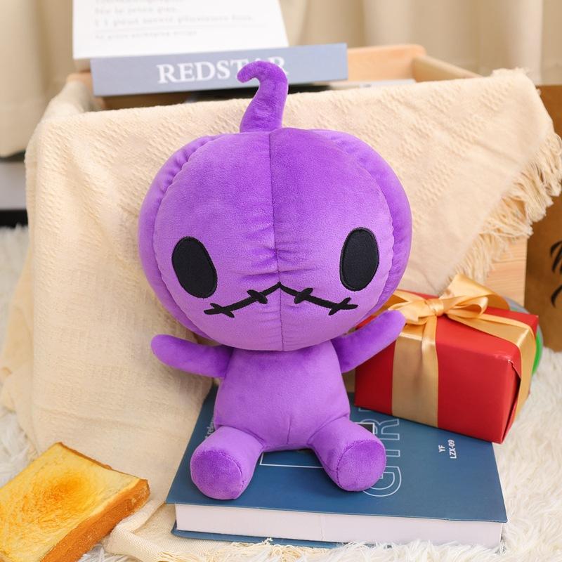 Non-Toxic Creative Halloween Plush Toy Halloween Holiday Gift Halloween Cute Pumpkin Doll For Childrenfriend