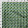 oneOone Ткань Cotton Flex Forest Green Abstracts Craft Projects Decor Fabric Printed By The Yard 40 Inch