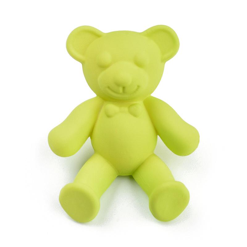 10PCS Frosted Spray Paint Bear Mobile Phone Chain Bracelet Necklace Handmade Jewelry Accessories Diy Pandent