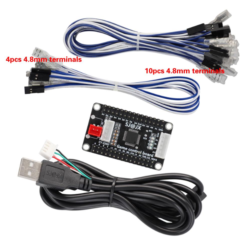 Нулевая задержка аркадный USB-кодер ПК PS3 переключатель Raspberry Pi Nintendo TO джойстик для 5PIN и 2,8 мм кнопки контроллер Hitbox