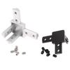 4Pack 3-Way End Corner Bracket Connector For T Slot 2020 3030 4040 Aluminum Extrusion Profile 3-Dimensional Bracket Parts