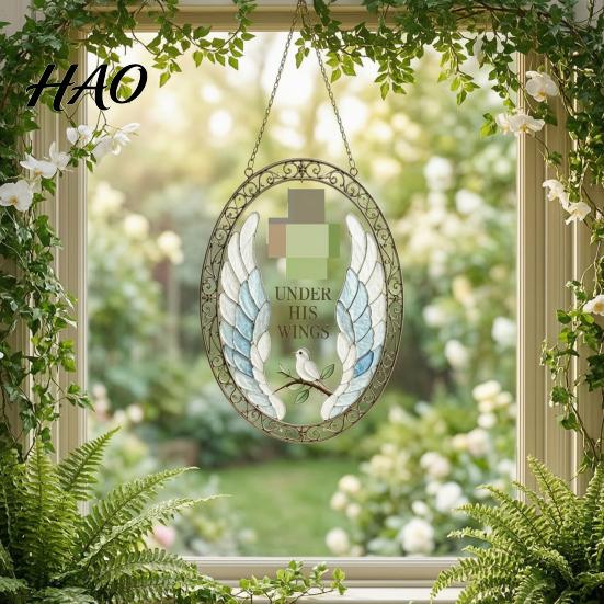 Exquisite Crystal Effect Ornament Sea Glass Style Acrylic Suncatcher, Colorful Light Catching Hanging Ornament, Decorative Creative Gift for