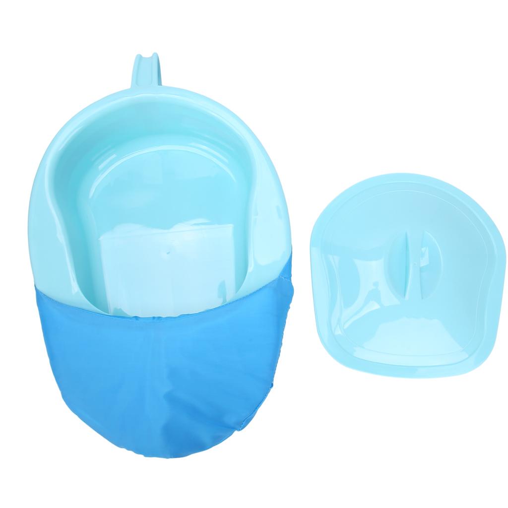 Профессиональное судно для лежачих больных из толстого полипропилена с крышкой для пожилых мужчин и женщин