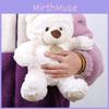Watermelon Cartoon Cute Brown White Teddy Bear Plush Doll Toy For Children Gift
