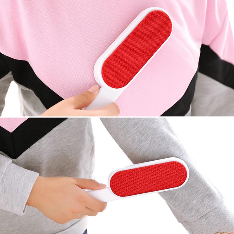 Тканевая щетка для статического электричества, щетка для пуха, электростатическая чистящая щетка для пыли для шерстяного пальто