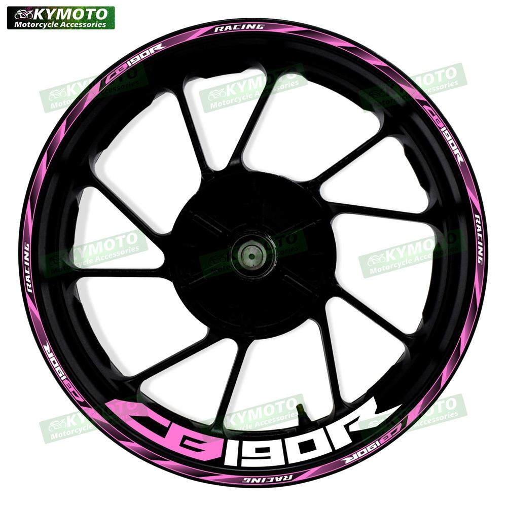For Honda CB190R CB 190R motorcycle accessories 17 inch front and rear wheel stickers fairing reflective stickers decoration