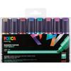 Paint Marker - POSCA - PC-8K - 8 Pieces - Permanent - Broad Chisel Tip