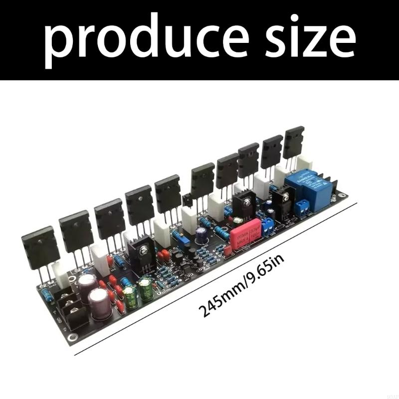 95AF High Fidelities Mono Amplifier Board 500W Output A970/C2240 And A1145/C2705 Transistors Improved Sound Quality