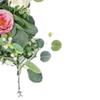 180 см Искусственные Розовые Лозы Зеленая Гирлянда с Розами Искусственная Цветочная Гирлянда-Лоза для Свадебной Арки Гирлянда-Шлейф на Дверные Проемы Стол