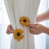 DIY Flower Curtain Tieback Fashion Curtains Tie Backs Gift Curtain Rope Holder Hooks