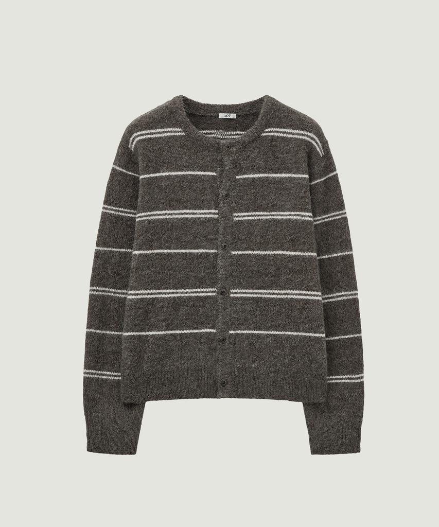Кардиган в полоску из мохеровой шерсти Lmood Theo (3 цвета)