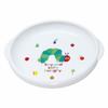 Kanesho Pottery "The Very Hungry Caterpillar" Universal Dishware, Children's Tableware, Easy-Scoop Bowl, Large, Approx. 18cm Diameter, Microwave and D