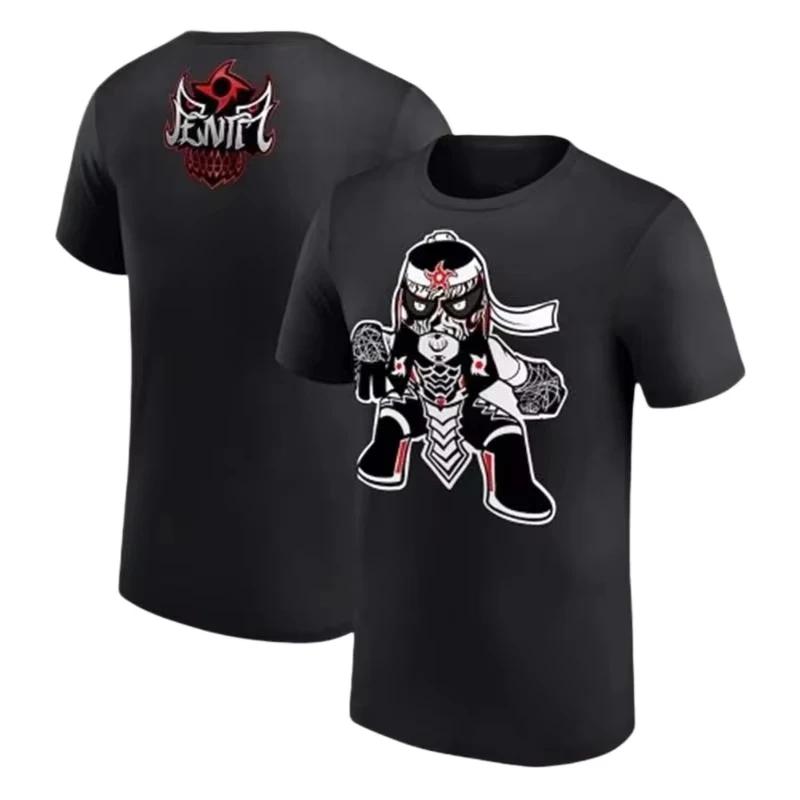 Мужская футболка Penta Portrait Graphic Wrestling Fever 42 Популярная 3D-печать с коротким рукавом Летняя Повседневная Мода Персонализированная Одежда с круглым вырезом