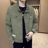 Tooling Jacket Men's Spring and Autumn 2025 New Ruffian Handsome Trendy Brand Stand-up Collar Casual Jacket Spring Top