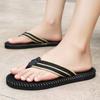Fashion Summer Men's Flip-flops Canvas Breathable Wading Sandals Comfortable Beach Slippers Casual Shoes Indoor Bathroom Shoes