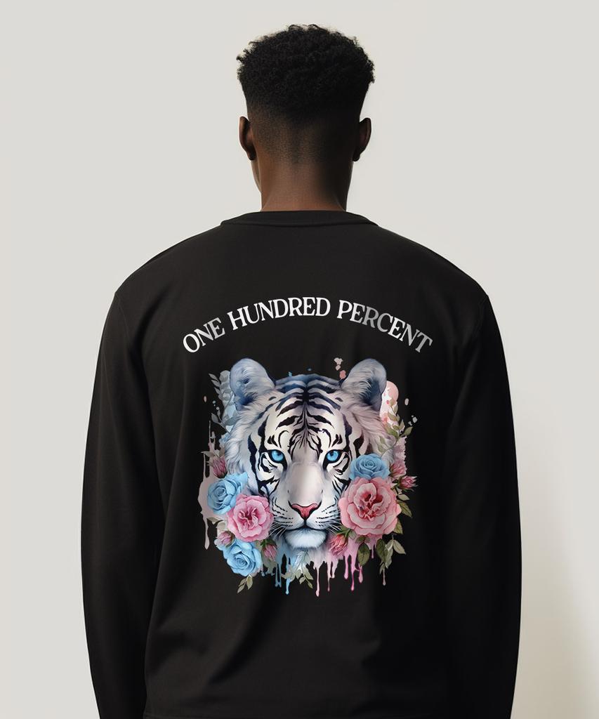 OHP Ohpxharmonia Bwhite Tiger Basic Long Sleeve T-Shirt