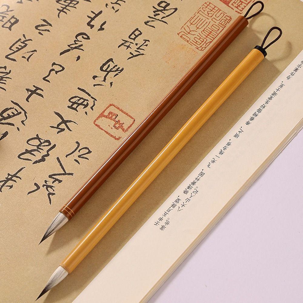 Кисть для письма маслом и акварелью Священного Писания Волчья шерсть Художественная кисть для рисования Инструмент для рисования